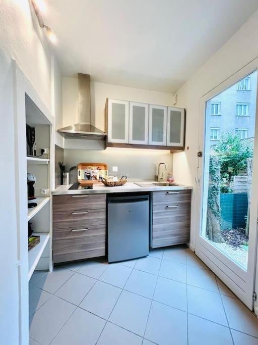 L'Eden, Apt 4 Prs Avec Jardin En Centre Ville Дижон Экстерьер фото